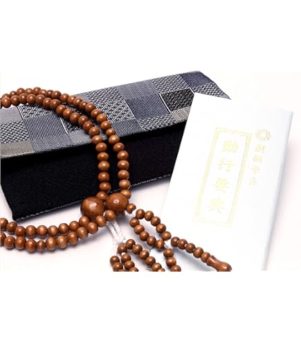 Amazon｜創価学会 勤行 3点セット 男性用 (公式)経本小 数珠 黒 M 念珠