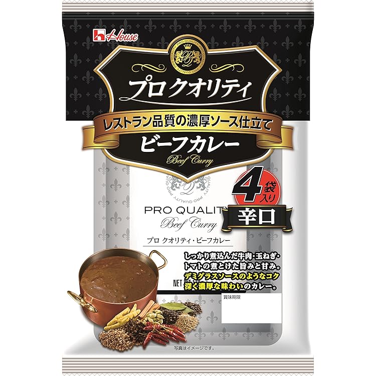 Amazon.co.jp: House ハウス プロクオリティ ビーフカレー まろやか
