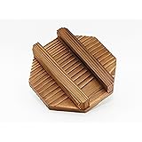 [前田家] 【 国産 】 1合 （ 一合 ） 炊き 用 釜めし （ 釜飯 ） 釜 用 木蓋 (釜蓋) 単品 10個セット 縦横：約140mm 高さ：約40mm(木蓋の釜に当たる接地面ズレ防止の段付きは直径約110mm） 釜飯 専門店 釜めしもよう 推