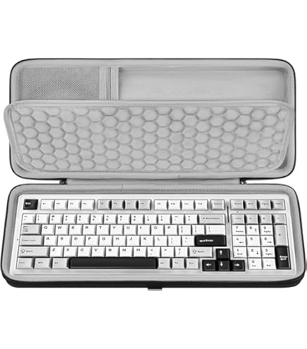 Amazon.co.jp: Geekria 90%-96% キーボードケース、100キー