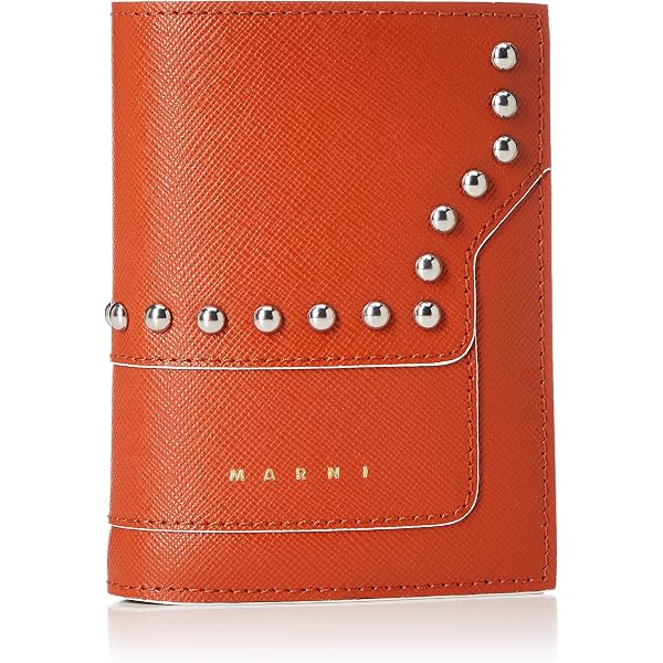 Amazon | [Marni] [マルニ] 財布 二つ折り ミニ財布 サフィアーノ
