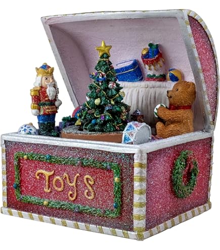 Amazon | THE SAN FRANCISCO MUSIC BOX COMPANY ジングルベル 回転