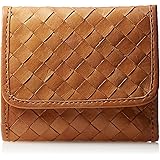 Amazon Fes フェス 編み込み 2つ折財布 二つ折り財布 40ブラウン 財布