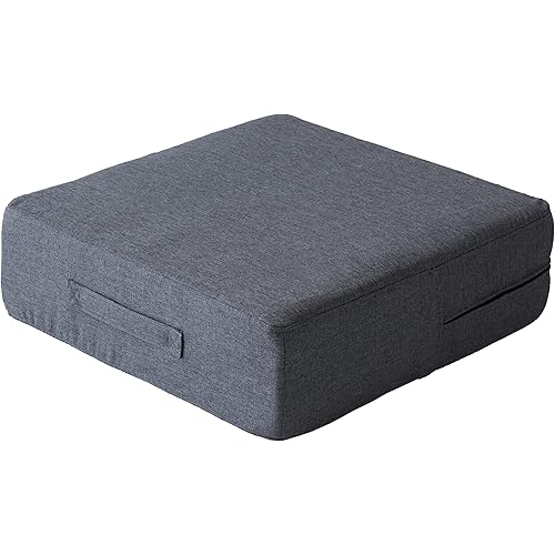 SAKODA スプリングキューブ トランポリンクッション 58×58cm ポケットコイル クッション トランポリン 静音 大きめ 高反発 おしゃれ