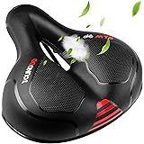 YOUNGDO 自転車サドル サドルクッション サドル 超肉厚 低反発クッション 衝撃吸収 お尻痛くない 防塵/防水カバー付き