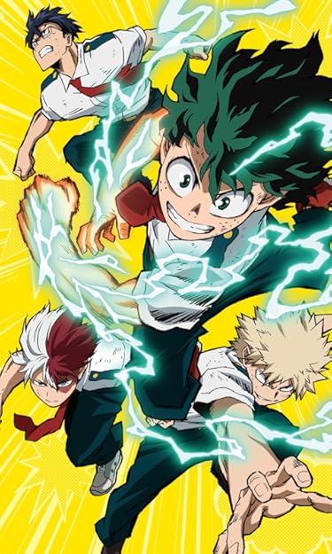 2024春アニメ - 緑谷出久,爆豪勝己,轟焦凍,飯田天哉