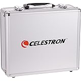 Celestron 望遠鏡アクセサリーケース 1.25インチ接眼レンズ用 硬質アルミキャリングケース 1.25インチ接眼レンズとフィルター用 ダイカットフォームクッション裏地