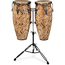 CP conga LP 木製コンガセット スタンド付き Amazon | LP LPA646-HC Aspire 10″＆ 11″ Conga Set with Stand