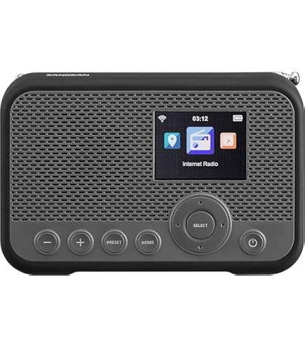 Digitale Radio Internet Wifi, Vintage Radio Retro Bluetooth Speaker- FM- radio met ouderwetse klassieke stijl, Sterke Bas Enhancement