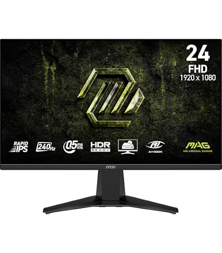 Amazon.co.jp: MSI MAG 255F E20 25インチ 1920 x 1080 (FHD