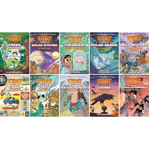 Science Comics Series 18-Book Set - Andy Hirsch, Jacob Chabot, Joe