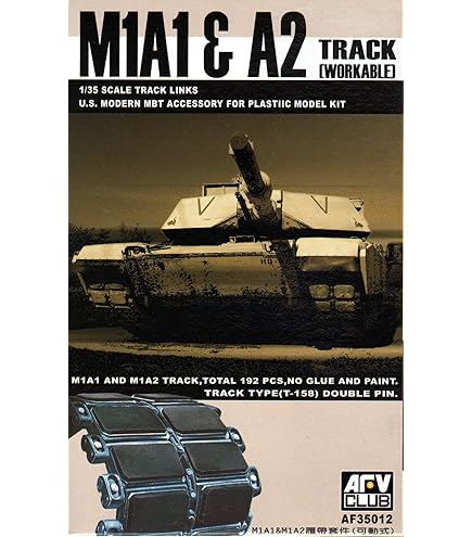 ライフィールドモデル 1/35 M1A1/M1A2用 T-158 ビッグフット 可動式履帯セット プラモデル用パーツ RFM5009 dwos6rj Amazon | ライフィールドモデル 1/35 M1A1/M1A2用 T-158 ビッグ