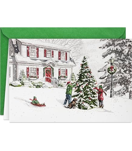 Box Of Nativity Christmas Cards - 15 Cards / 16 Foil Lined Envelopes - View #5