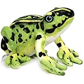 VIAHART (ビアハート)【 Tiger Tale Toys (タイガーテールトイズ)】 ダーツツリーヒキガエル ぬいぐるみ リアル 10インチ (26㎝) ペット 大きい 蛙 カエル 【日本正規品】