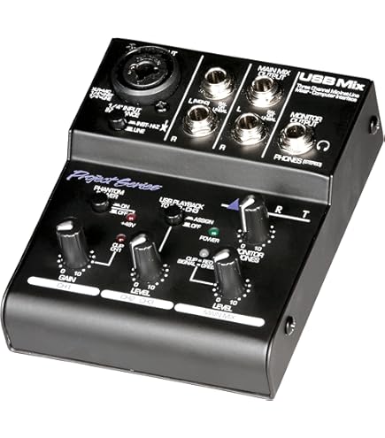 Amazon | ART エー・アール・ティー 4チャンネルUSBミキサー USB MIX 4