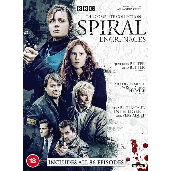 Spiral - Series 8 [DVD] [2021] : Amazon.com.au: Movies & TV