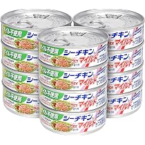 Amazon | by Amazon オイル不使用 シーチキン マイルド 70g ×12缶 | by 