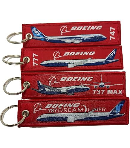 Honbay 2PCS Metal Aircraft Engine Keychains - Creative Airplane Parts Key Rings With Gift Box