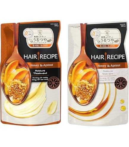 Amazon | ヘアレシピ シャンプー アーモンドオイル&バニラ スムース