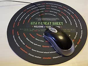 Amazon Co Jp Gta 5 マウスパッド Pc用ゲームチート コード付き Gta San Andresをプレイしながら あなたの前にゲームのチートでグランドセフトオートをさらに楽しむことができます 家電 カメラ