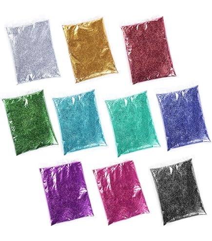 Amazon | DIY MASTER スモークレインボー ラメ フレーク ロング 0.3