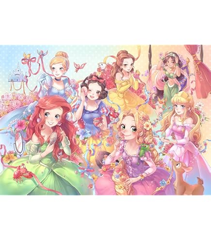 ディズニージグソーパズル美しく咲き誇る乙女 ディズニープリンセス1000ピース Amazon | 1000ピース ジグソーパズル ディズニー 美しく咲き誇る乙女