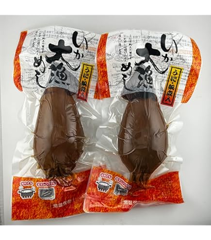 Amazon.co.jp: いか大漁めし/ウニとホタテごはん入りイカメシ 1個