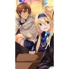 アラフォー賢者の異世界生活日記 ゼロス・マーリン,セレスティーナ・ヴァン・ソリステア iPhoneSE/5s/5c/5(640×1136)壁紙
