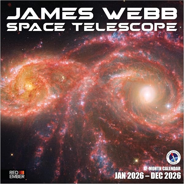 Amazon | James Webb 宇宙望遠鏡 2026 天文学壁掛けカレンダー(30.5