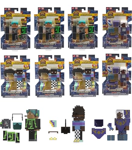 マインクラフト　フィギュアセット MINECRAFT マインクラフト 3Dミニフィギュア スペシャルエディション