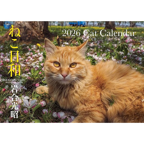 S13】 ねこ日和 2025 Cat Calendar (永岡書店のカレンダー) | 岩合光昭