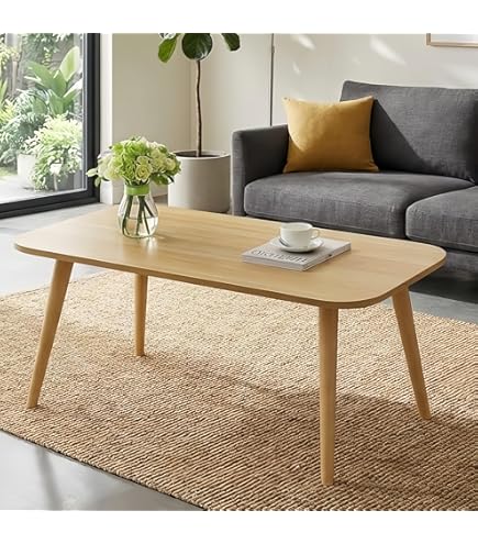 Amazon.co.jp: 大川家具 関家具 センターテーブル スコーン 角型