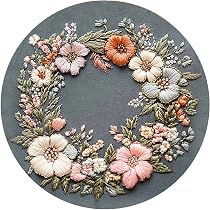 Amazon | JianJian's Home 刺繍キット ヘアピン セット1個セット 日本