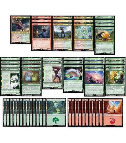 Elite Gruul Landfall Deck - Red Green - Very Powerful - Modern