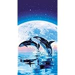 ラッセン iPhoneSE/5s/5c/5 壁紙 視差効果 スイム イン ザ ムーン ラッセン iPhoneSE/5s/5c/5 壁紙 視差効果 スイム イン ザ ムーン