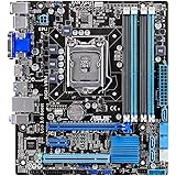 ASUS Intel B75 搭載 マザーボード LGA1155対応 B75M-PLUS HDMI / DVI-D / D-Sub15ピン 【 microATX 】