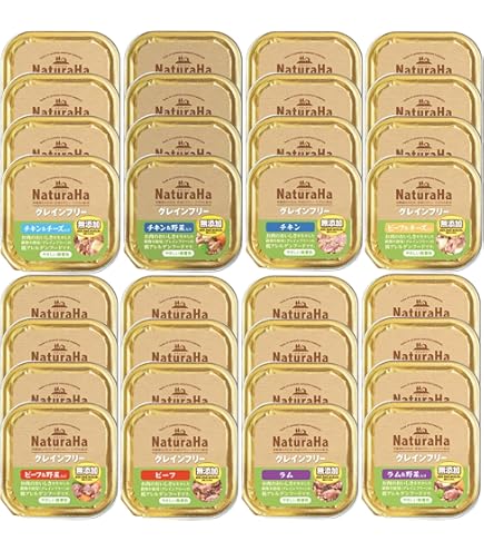 Amazon | ナチュラハ グレインフリー 無添加 100g ラム＆野菜入り 16個