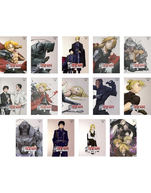 鋼の錬金術師　DVD　1～13巻セット　全巻初回限定　ブックインフィギュア 鋼の錬金術師 DVD 1～13巻セット 全巻初回限定 ブックイン