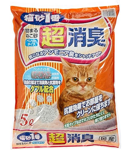 Amazon | クニミネ 猫砂1番 消臭+エコ 3kg | クニミネ | 猫砂 通販
