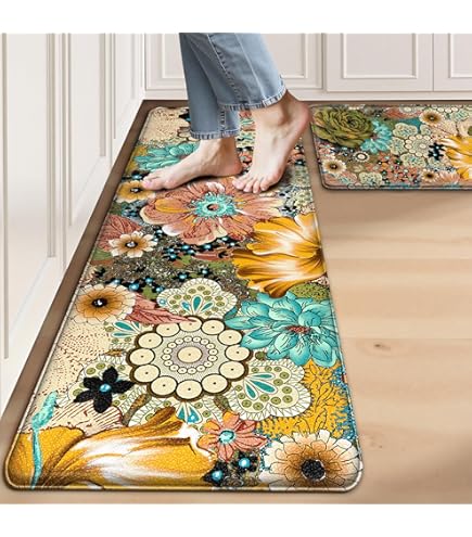 Likiyol Kitchen Mats For Floor Anti-Fatigue Comfort Kitchen Rugs - View #7