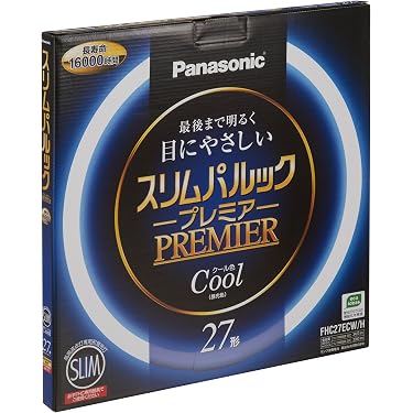 Amazon | パナソニック 丸形スリム蛍光灯(FHC) スリムパルックプレミア