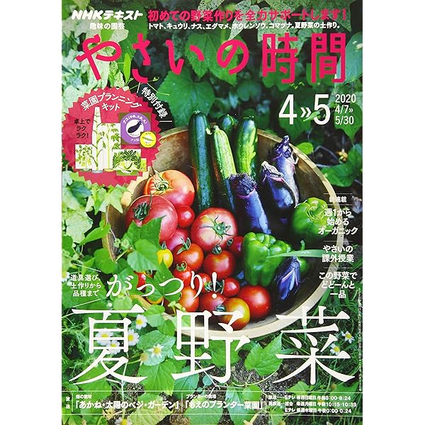 NHK趣味の園芸やさいの時間 2020年 06 月号 [雑誌] |本 | 通販
