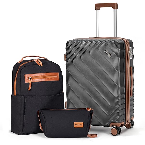 CONCEPTEN キャリーケース スーツケース ブラック Amazon | [CONCEPTEN] 機内持ち込み手荷物22x14x9 航空会社承認、車輪