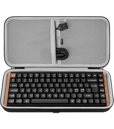 Amazon | nuphy Air75 v2 キーボードケース - タン | nuphy