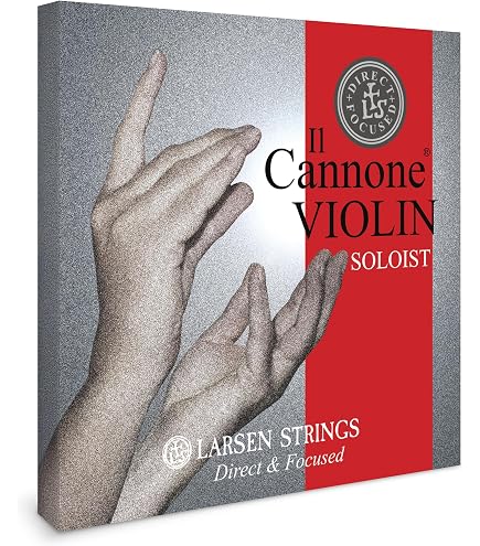 Amazon | LARSEN STRINGS - バイオリン弦 4/4 - Il Cannone Silver