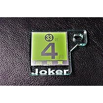 Amazon | QJ-56-1 Joker ガラス調 自賠責ス テッカープレート 厚