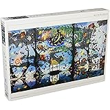 1000ピース ジグソーパズル 藤城清治 魔法の森に燃える再生の炎 (50x75cm)