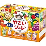 森永 フルーツでおいしいやさいジュレ 70g×6個パック [ 1歳頃から 4種 アソート 詰め合わせ ]