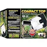 エキゾテラ GEX EXOTERRA コンパクトトップナノ(1灯式) PT2224 W20cmグラステラリウム用 爬虫類用UVB照明器具 W20.3×D15.8×H9.5cm