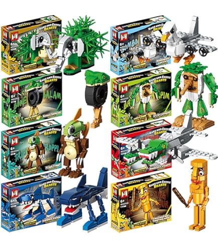 Amazon | 8個セット イタリアンブレインロット ブロック 積み木 トゥン